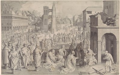 Tilbedelse af kongerne af Nicolaes de Bruyn