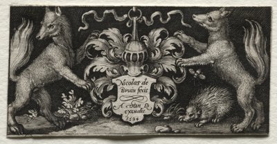 Våbenskjold af Nicolaes de Bruyn