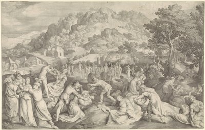 Barnemord i Betlehem af Nicolaes de Bruyn