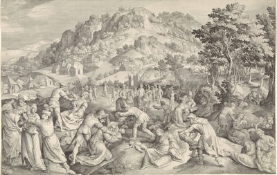 Barnemord i Betlehem af Nicolaes de Bruyn