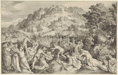 Barnemord i Betlehem af Nicolaes de Bruyn