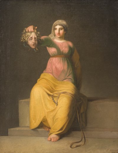 Teologi. Allegorisk figur af Nicolai Abildgaard