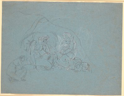 Udkast til scene i Apuleus