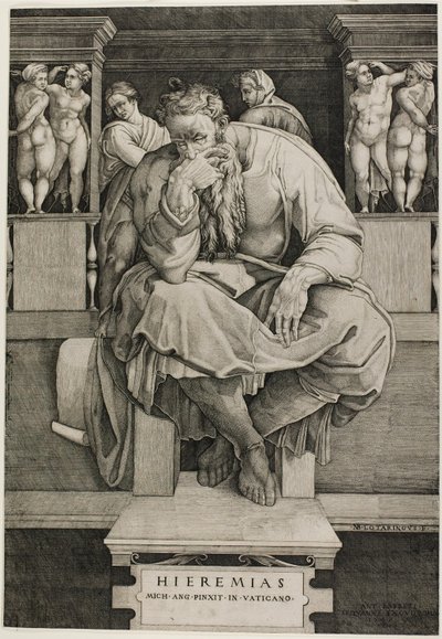 Jeremias af Nicolas Beatrizet
