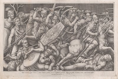 Mirror of Roman Magnificence: Daican War, 1553., 1553. af Nicolas Beatrizet