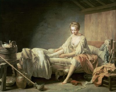 Le Lever de Fanchon af Nicolas-Bernard Lepicie