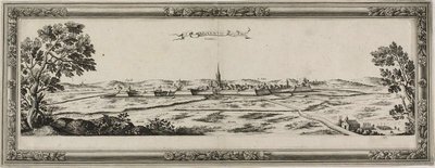Moyenvic, Lorraine, 1631 af Nicolas Cochin