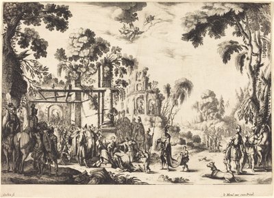 Magiernes tilbedelse af Nicolas Cochin
