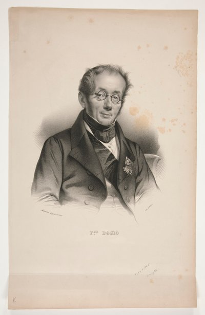 Portræt af [Baron Fran?ois-Joseph] Bosio af Nicolas Eustache Maurin