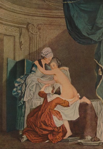 Le Bain, The Bath, c1770-1810, 1913 af Nicolas Francois Regnault