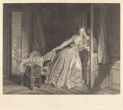 Det stjålne kys. af Nicolas Francois Regnault