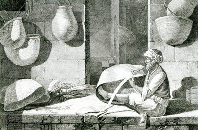 Måttemager og kurvefletter af Nicolas Jacques (after) Conte