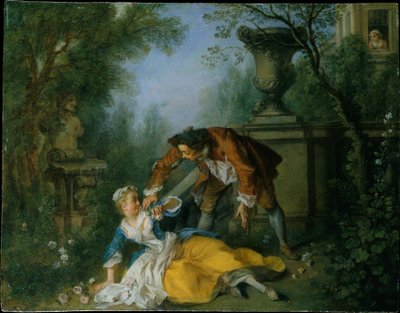 Tjeneren berettiget af Nicolas Lancret