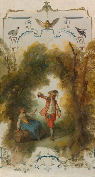 Vingården, ca. 1723-1727. af Nicolas Lancret
