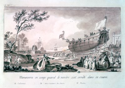 Uden titel, c1750-1810 af Nicolas Marie Ozanne