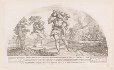 Amphinomus og Anapias Historier fra Odysseen (serietitel) af Nicolas Mignard