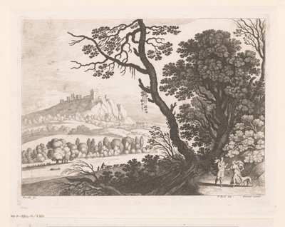 Venus og Adonis af Nicolas Perelle