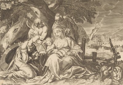 Sankt Catherines trolovelse. af Nicolas Perrey