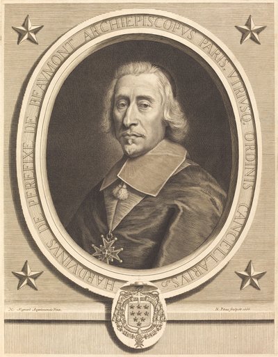 Perefixes de Beaumont af Nicolas Pitau I after Pierre Mignard I