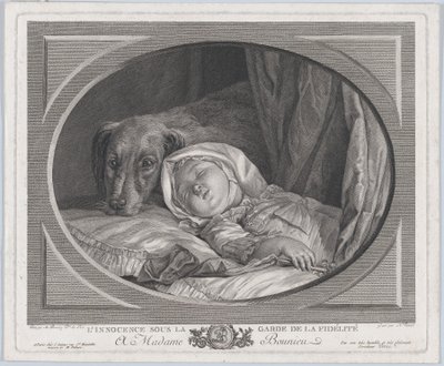 Uskyld bevogtet af troskab, 1761-1831., 1761-1831. af Nicolas Ponce