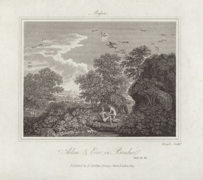 Adam og Eva af Nicolas Poussin