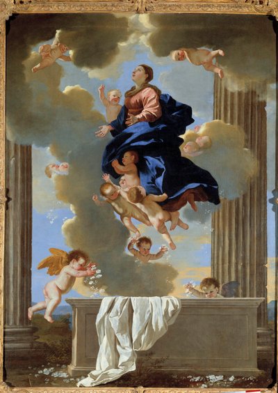 Antagelsen af Jomfrumaleriet af Nicolas Poussin af Nicolas Poussin