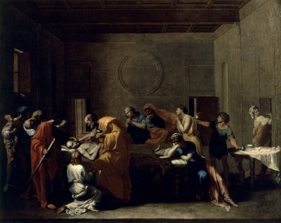 Extreme Unction, c.1638-40 af Nicolas Poussin