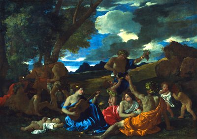 Le Grand Bacchanal, 1627-1628 af Nicolas Poussin