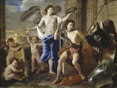 Davids triumf af Nicolas Poussin