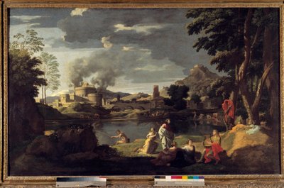 Orpheus og Eurydice Maleri af Nicolas Poussin af Nicolas Poussin