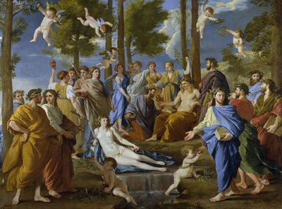 Parnassus, 1631 af Nicolas Poussin