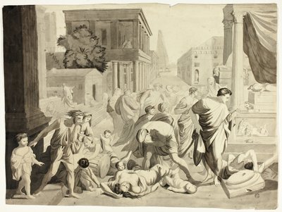 Ashdod-pesten af Nicolas Poussin
