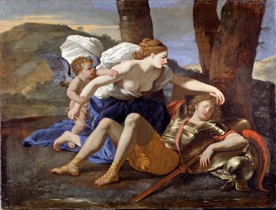 Rinaldo og Armida af Nicolas Poussin