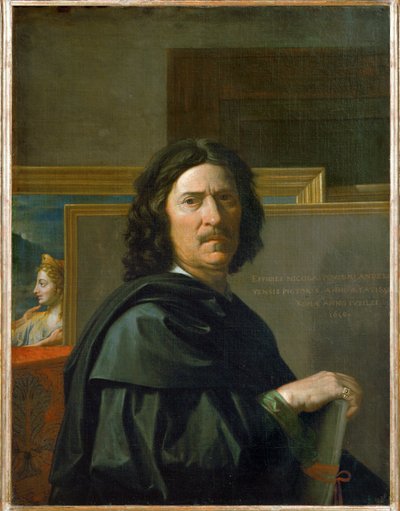 Selvportræt ... af Nicolas Poussin