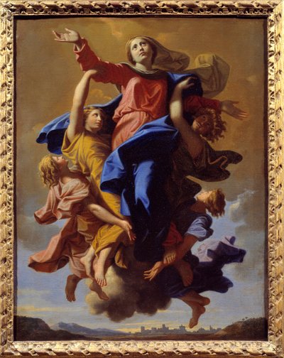 The Assumption of the Virgin Maleri af Nicolas Poussin af Nicolas Poussin