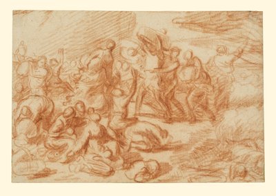 Der Durchzug durch das Rote Meer af Nicolas Poussin