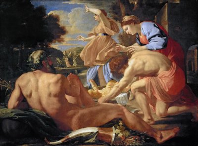 Fundet af Moses, 1624. af Nicolas Poussin