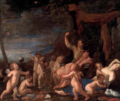 Ovids triumf (olie på lærred) af Nicolas Poussin