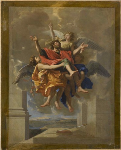 Sankt Pauls ekstase, 1650. af Nicolas Poussin