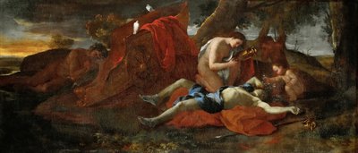 Venus sørger over Adonis, 1626. af Nicolas Poussin