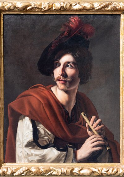 Fløjtespiller af Nicolas Tournier
