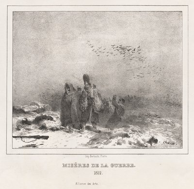 Moralsk og filosofisk alfabet til brug for små og store børn: Miseries of War 1812, 18 af Nicolas Toussaint Charlet