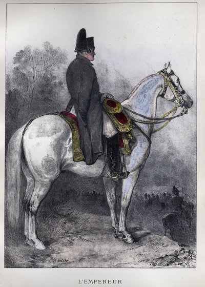 Napoleon i overfrakke af Nicolas Toussaint Charlet