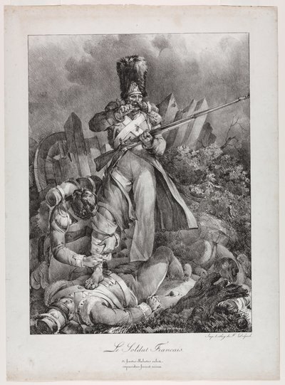 Den franske soldat af Nicolas Toussaint Charlet