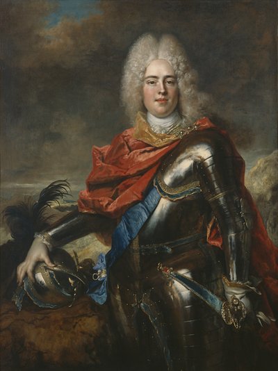Kronprins Frederik Augustus af Sachsen (1696-1763) af Nicolas de Largillière
