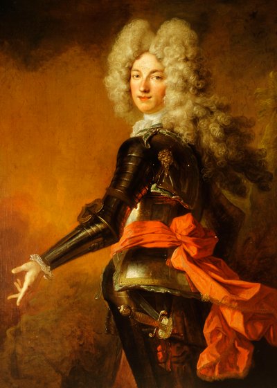Portræt af Maximilien-Philippe de Recourt af Lens and Licques, greve af Ruppelmonde af Nicolas de Largillière