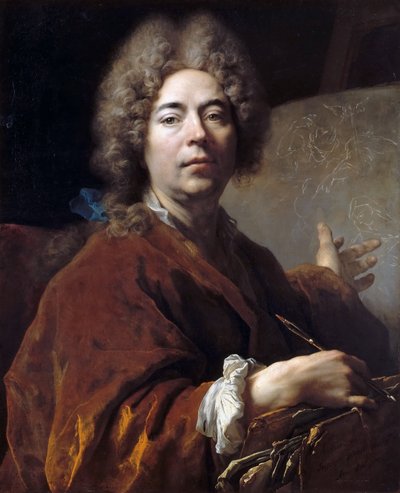 Selvportræt af Nicolas de Largillière