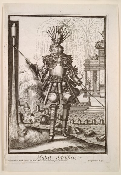 Fantasifulde kostumer: Fyrværkerimagerens kostume af Nicolas de Larmessin II