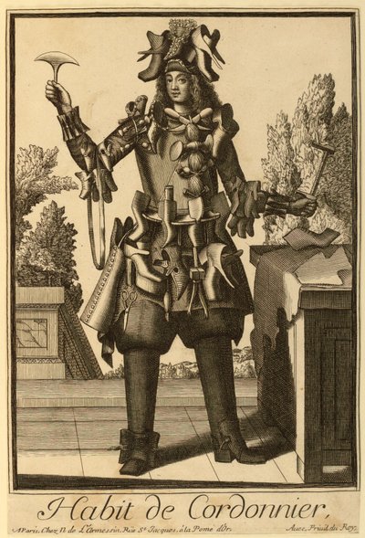 Skomagerdragt [Skomageren] af Nicolas de Larmessin II
