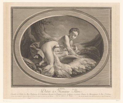 Leda og svanen Leda (titel på objekt) af Nicolas de Launay (goudsmid)
